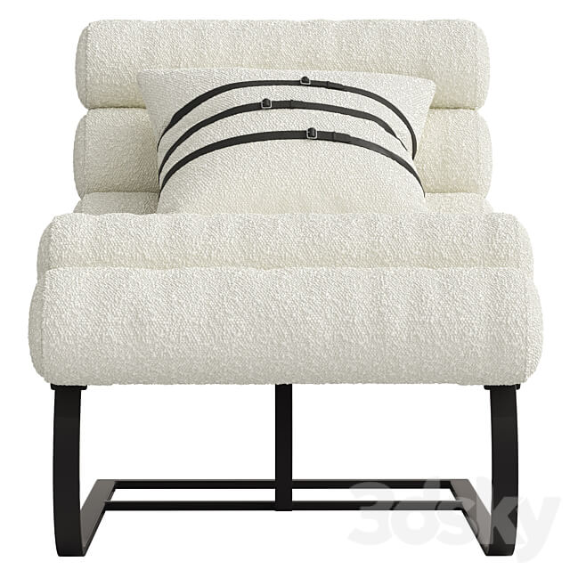 Coco Republic La Croix Chaise Arm chair 3D Models