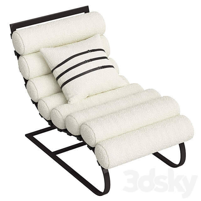 Coco Republic La Croix Chaise Arm chair 3D Models