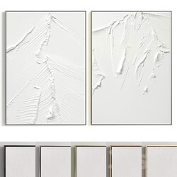 Plaster Two Photo Frame E 125 3D Models 