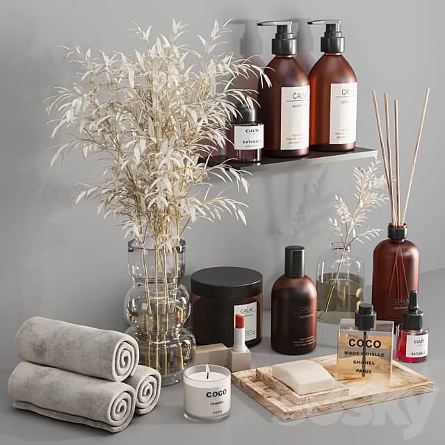 bathroom accessories07 3D Models