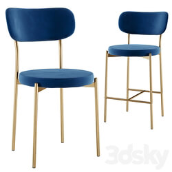 Chair Bar stool Barbara Stool Group 3D Models 