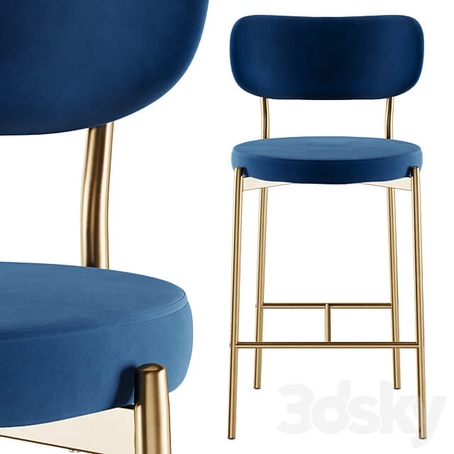 Chair Bar stool Barbara Stool Group 3D Models