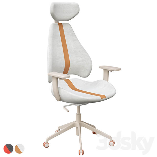 Gruppspel Gaming Chair Ikea 3D Models