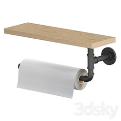 Wall Mounted Paper Towel Holder 3D Models 