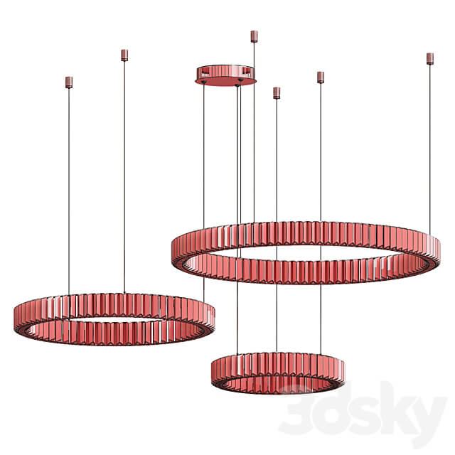 Lamparas Crystal Chandelier Collection Pendant light 3D Models