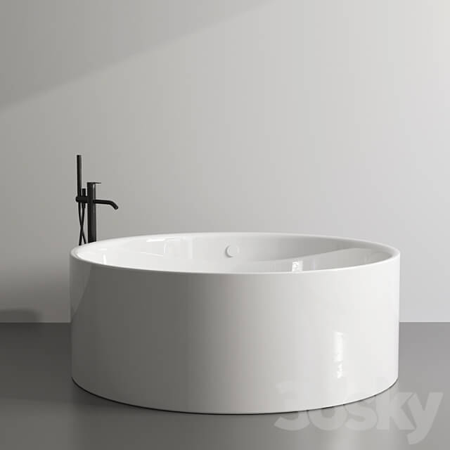 Bette Bettepond Silhouette by Inbani Faucet Set 3D Models