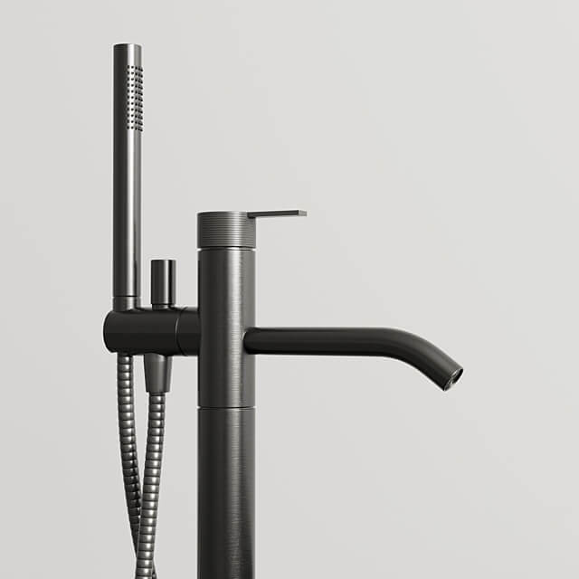 Bette Bettepond Silhouette by Inbani Faucet Set 3D Models