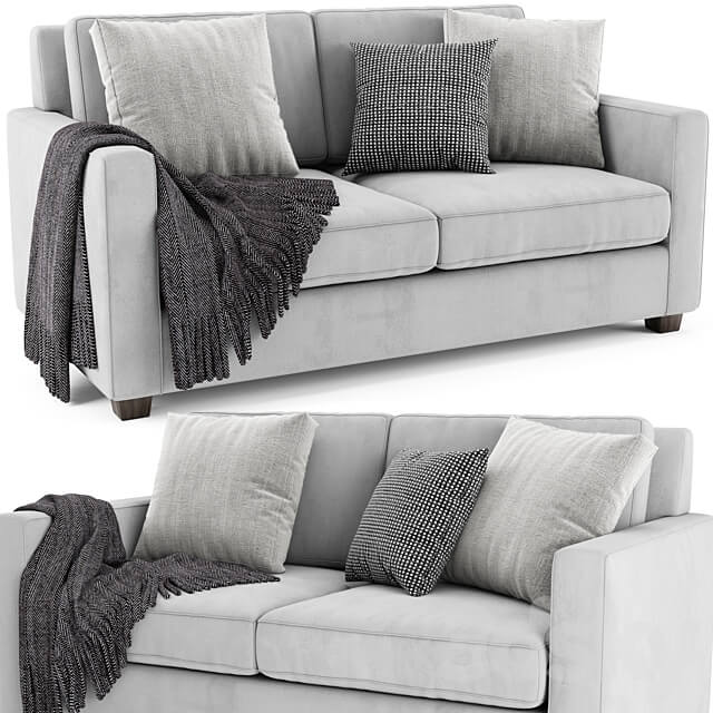 West Elm Henry 2 Seater 3D Models