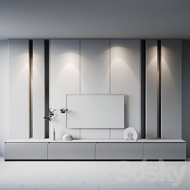 tv set 215 3D Models