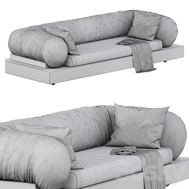 Natuzzi Italia Block 3D Models