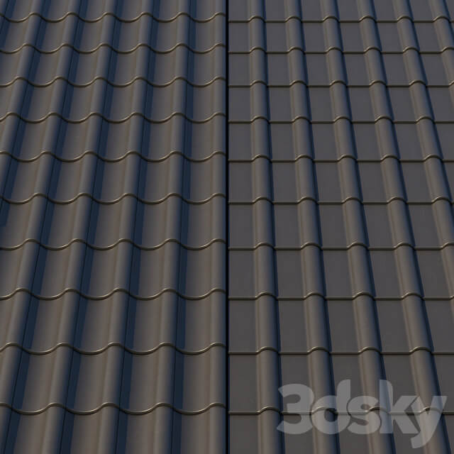 Roof Type 2 Set 1 Miscellaneous 3D Models