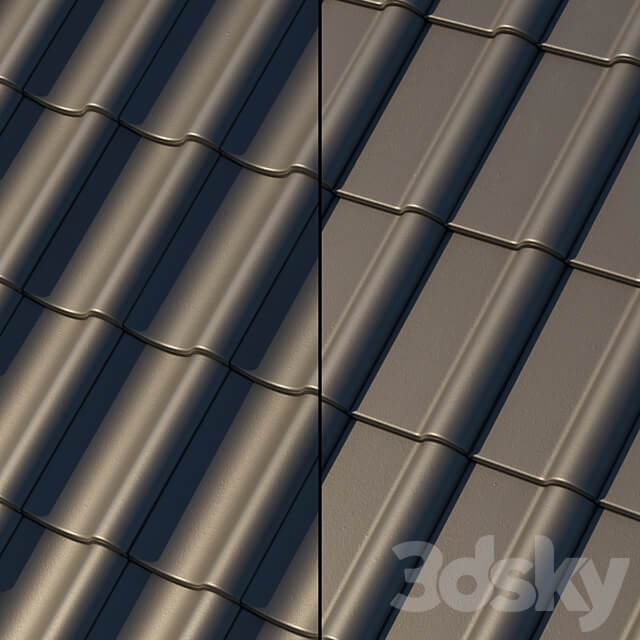 Roof Type 2 Set 1 Miscellaneous 3D Models
