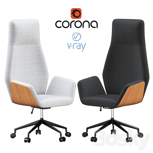 Ginkgo Conference chair 3D Models