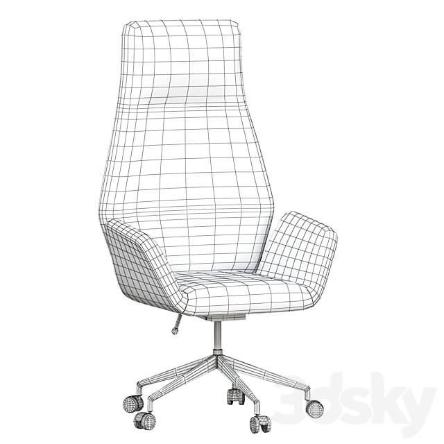 Ginkgo Conference chair 3D Models
