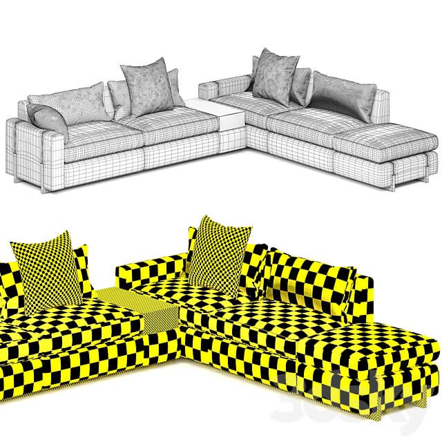 Mario MODULAR SOFA 3D Models