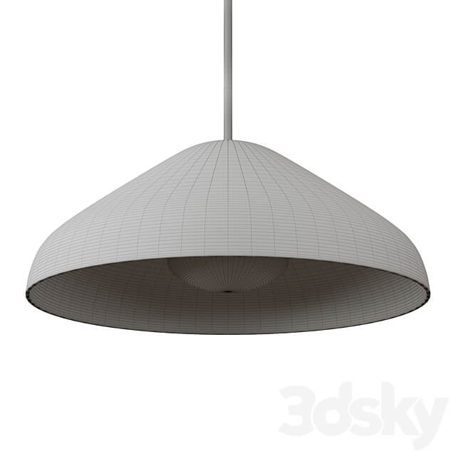 Pao Glass Pendant Pendant light 3D Models