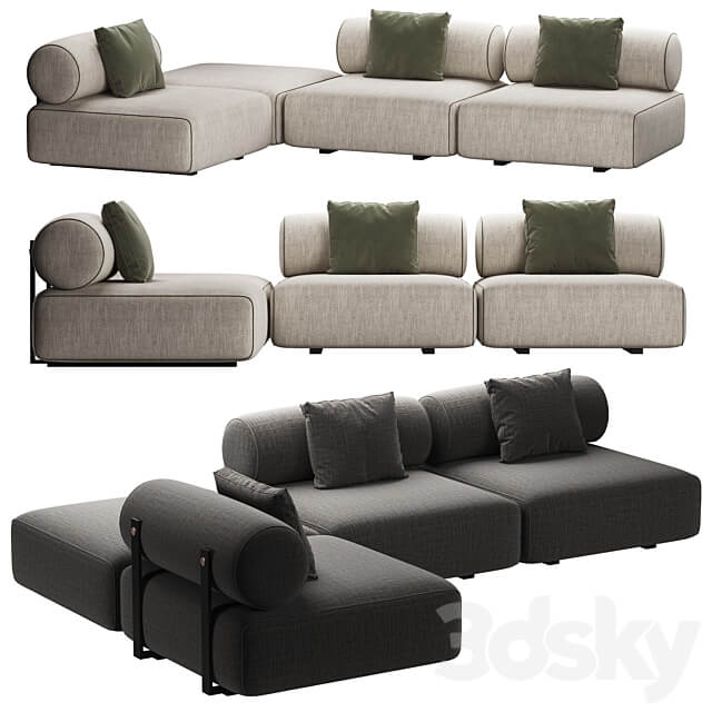 Sofa Shinto by Domkapa 3D Models