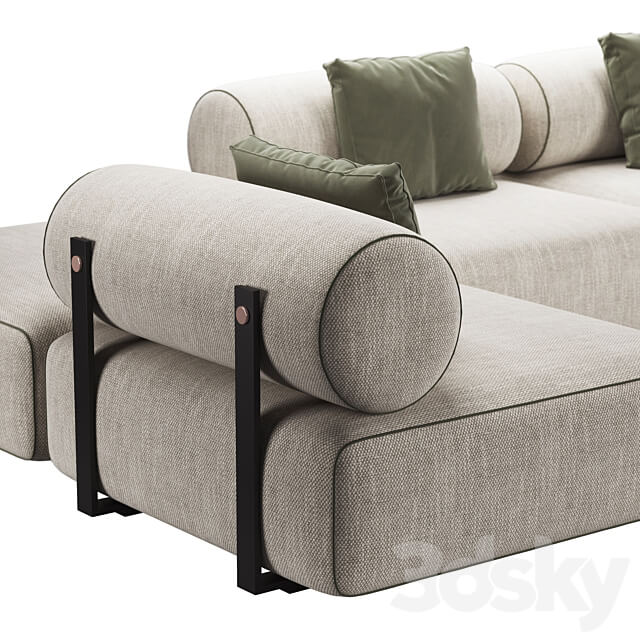 Sofa Shinto by Domkapa 3D Models