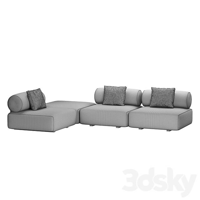 Sofa Shinto by Domkapa 3D Models