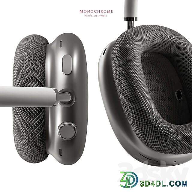 monochrome PC other electronics 3D Models