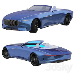 Mercedes Maybach Vision 6 2018 3D Models 