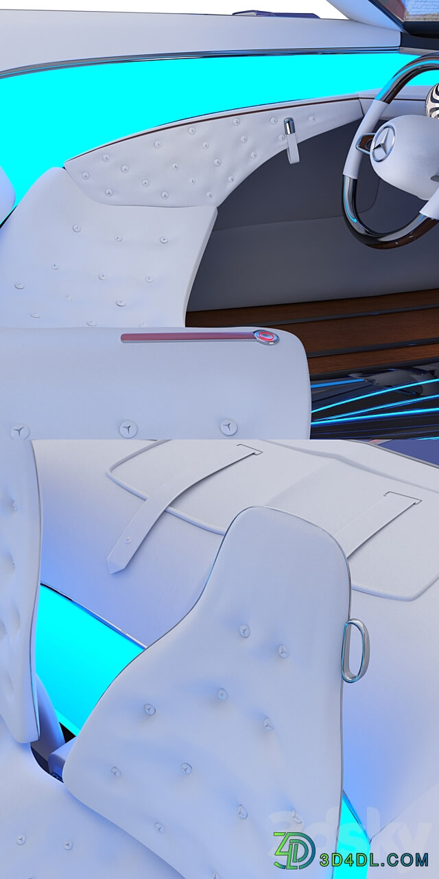 Mercedes Maybach Vision 6 2018 3D Models