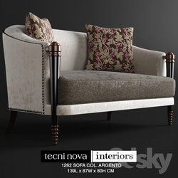 TECNINOVA 1262 SOFA COL. ARGENTO 