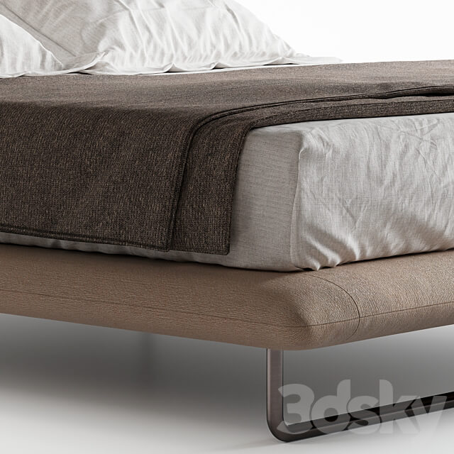 B B Italia Siena Bed Bed 3D Models