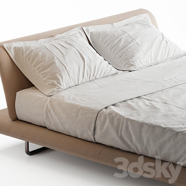 B B Italia Siena Bed Bed 3D Models