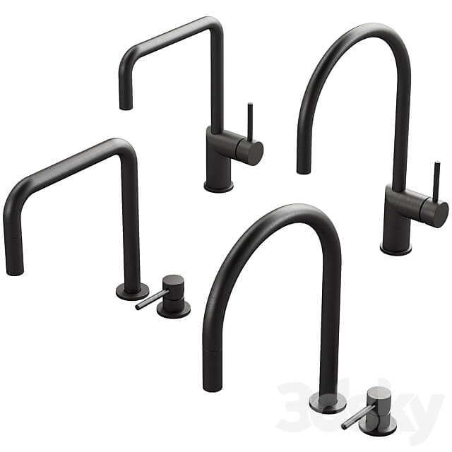 100 Rhythm kitchen faucets by nivito 00 Faucet 3D Models