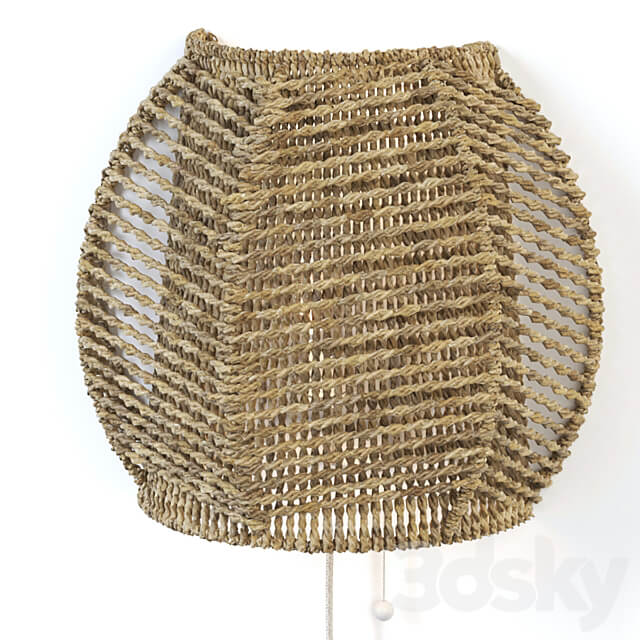 IKEA MANALG sconce 3D Models