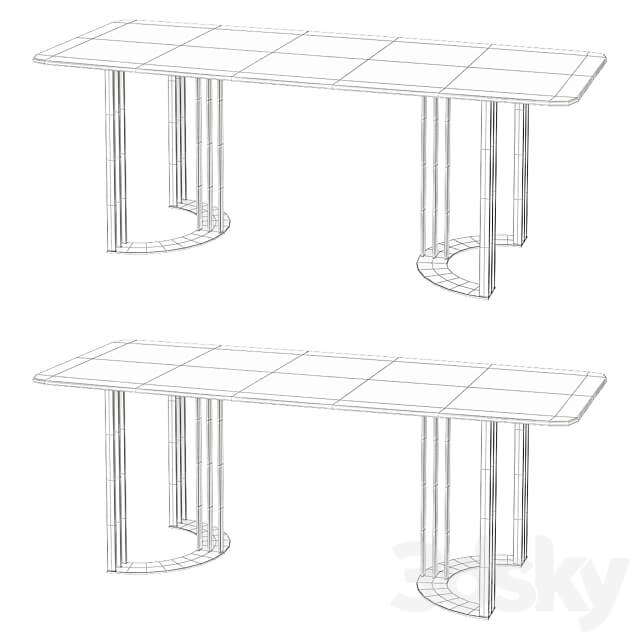 KENZO DINING TABLE 3D Models