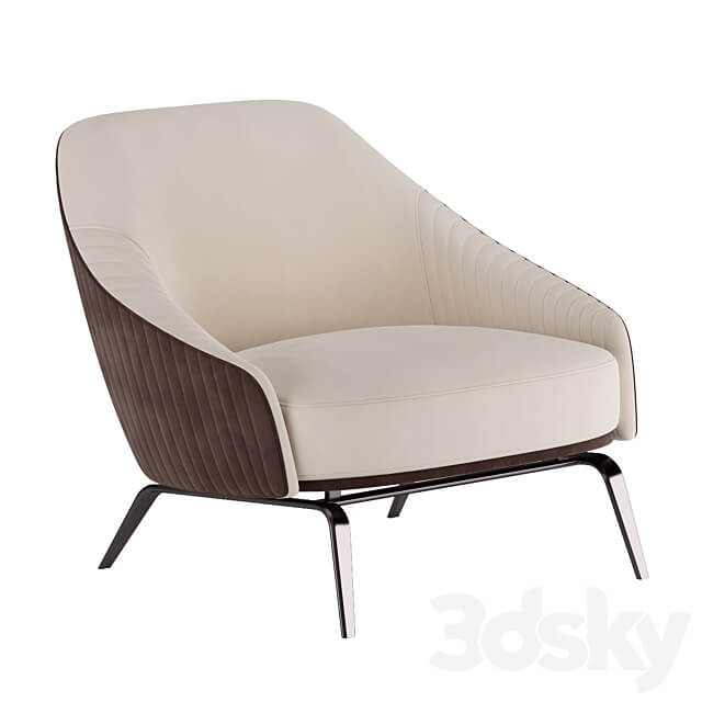 Whitney armchair by Longhi 3D Models
