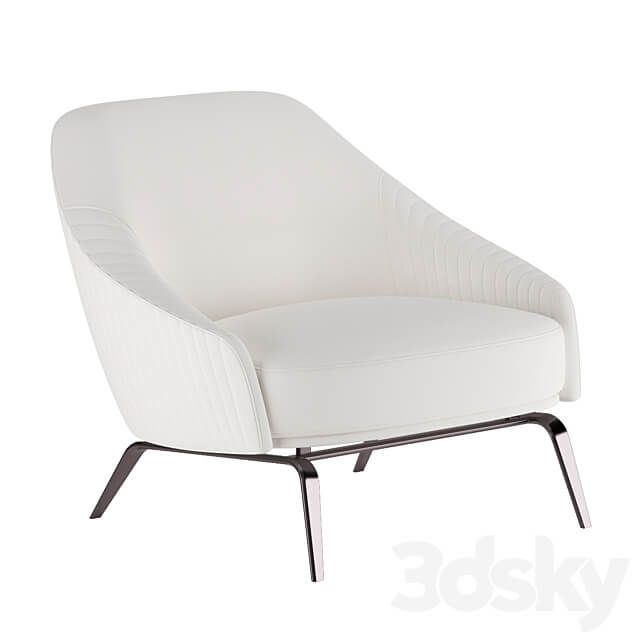 Whitney armchair by Longhi 3D Models
