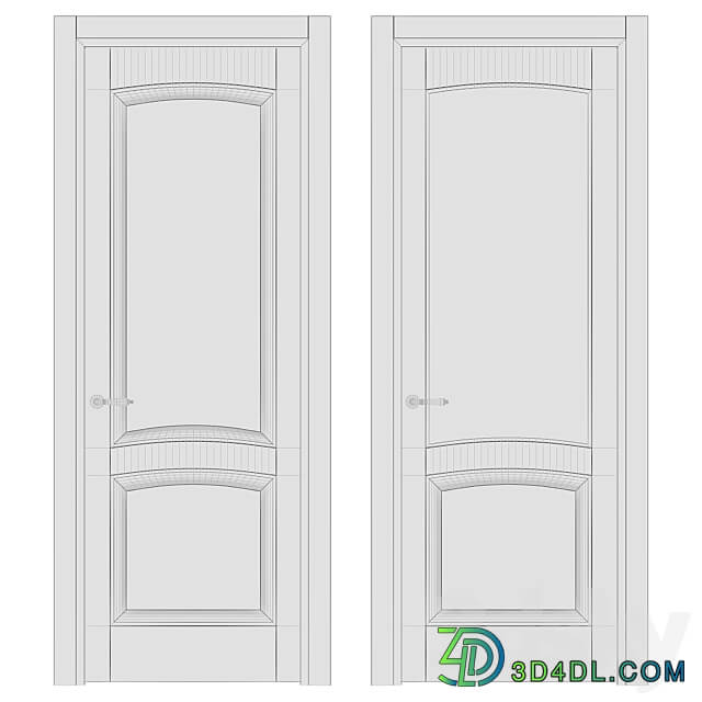 Volhovec doors GALANT 3D Models