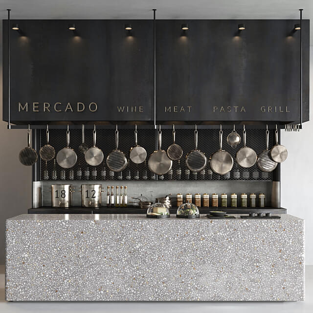 Mercado 3D Models