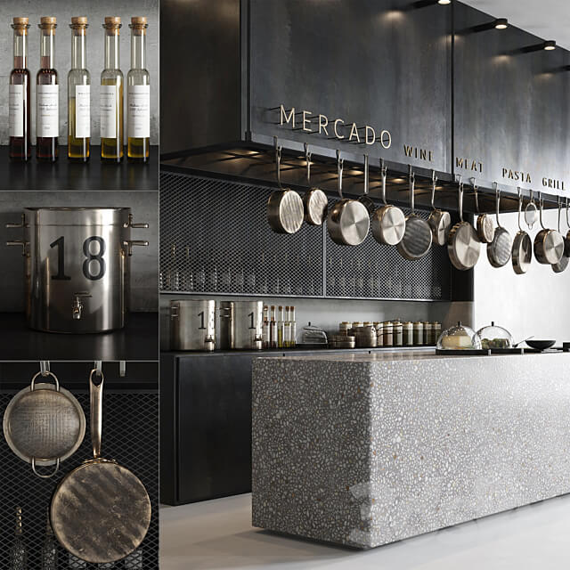 Mercado 3D Models