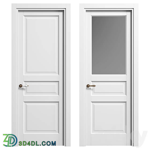 Volhovec doors GALANT 3D Models