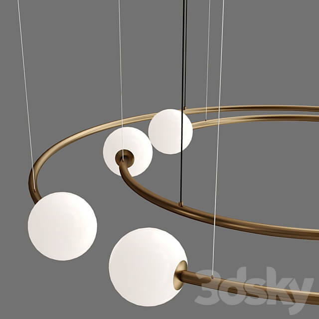 ODDMENTS collection By Volker Haug Studio Pendant light 3D Models