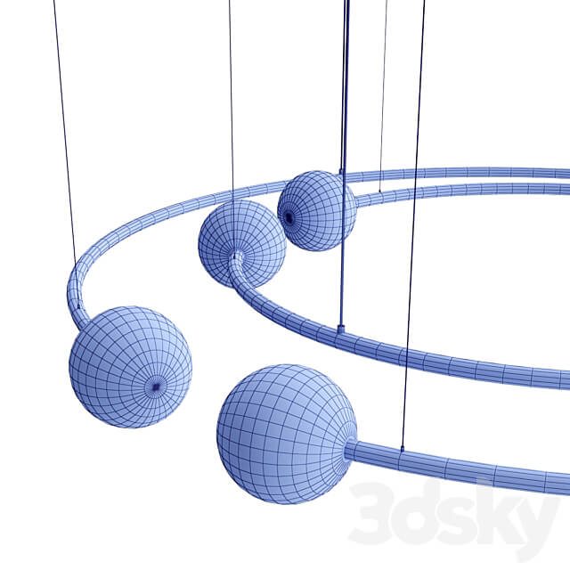 ODDMENTS collection By Volker Haug Studio Pendant light 3D Models