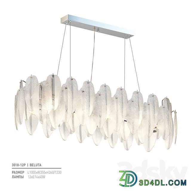 Favorite 3018 12P Pendant light 3D Models