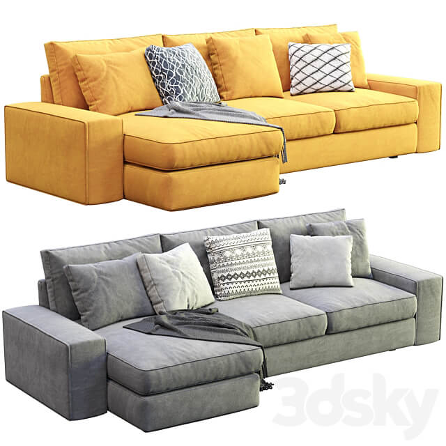 Sofa Kivik By Ikea 3D Models