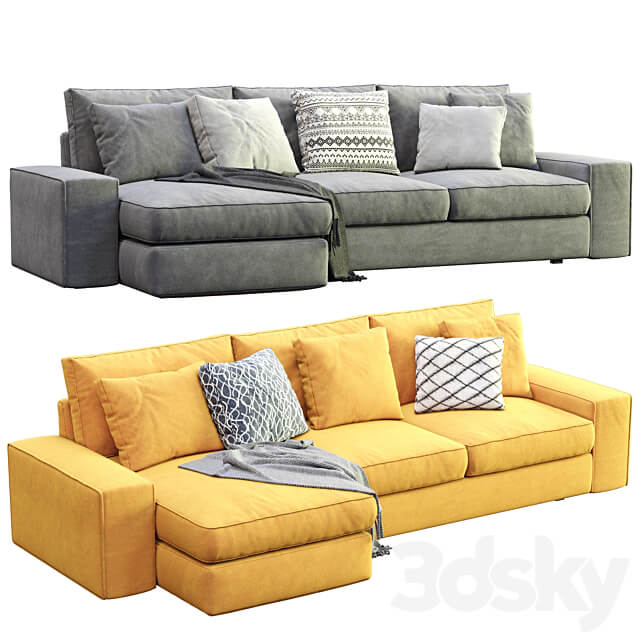 Sofa Kivik By Ikea 3D Models