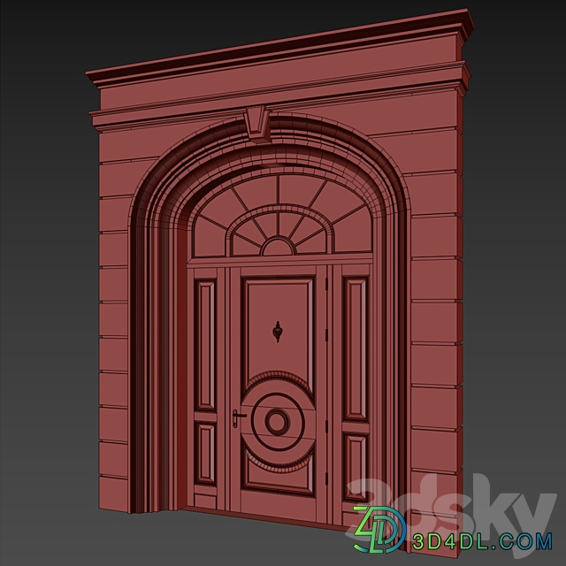 Exterior doors optimized v.51 3D Models