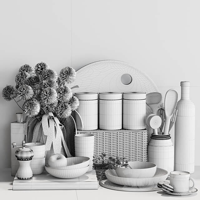 kitchen accessories 17 3D Models