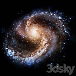 Galaxy NGC 4535 Miscellaneous 3D Models 