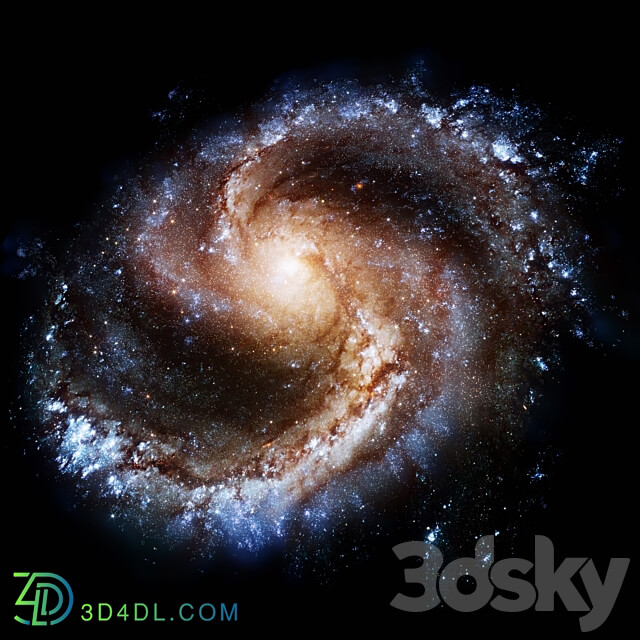 Galaxy NGC 4535 Miscellaneous 3D Models