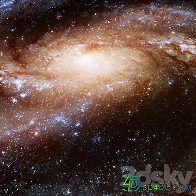 Galaxy NGC 4535 Miscellaneous 3D Models