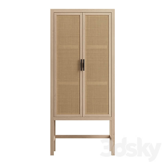 Ivy Storage Cabinet Wardrobe Display cabinets 3D Models