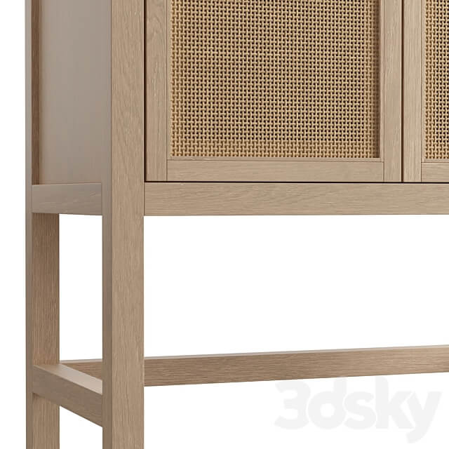 Ivy Storage Cabinet Wardrobe Display cabinets 3D Models